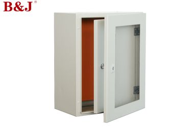 Double Door Metal Electrical Enclosure Box 400 x 300 x 200 mm Inner Door With Handle Lock